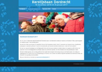 Kerstijsbaan Dordrecht - 2016 - WebdesignPlus